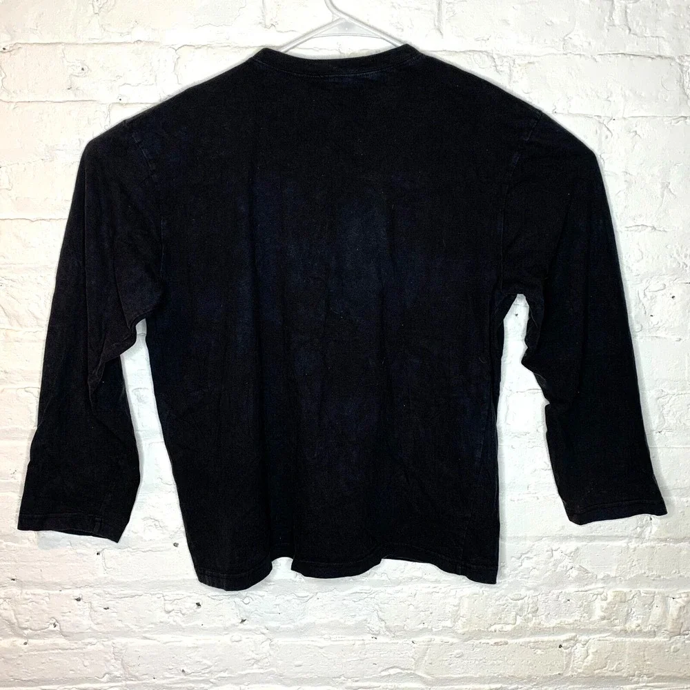 Disney Nightmare Before Christmas Mens Large Long‎ Sleeve Shirt Tim Burton
